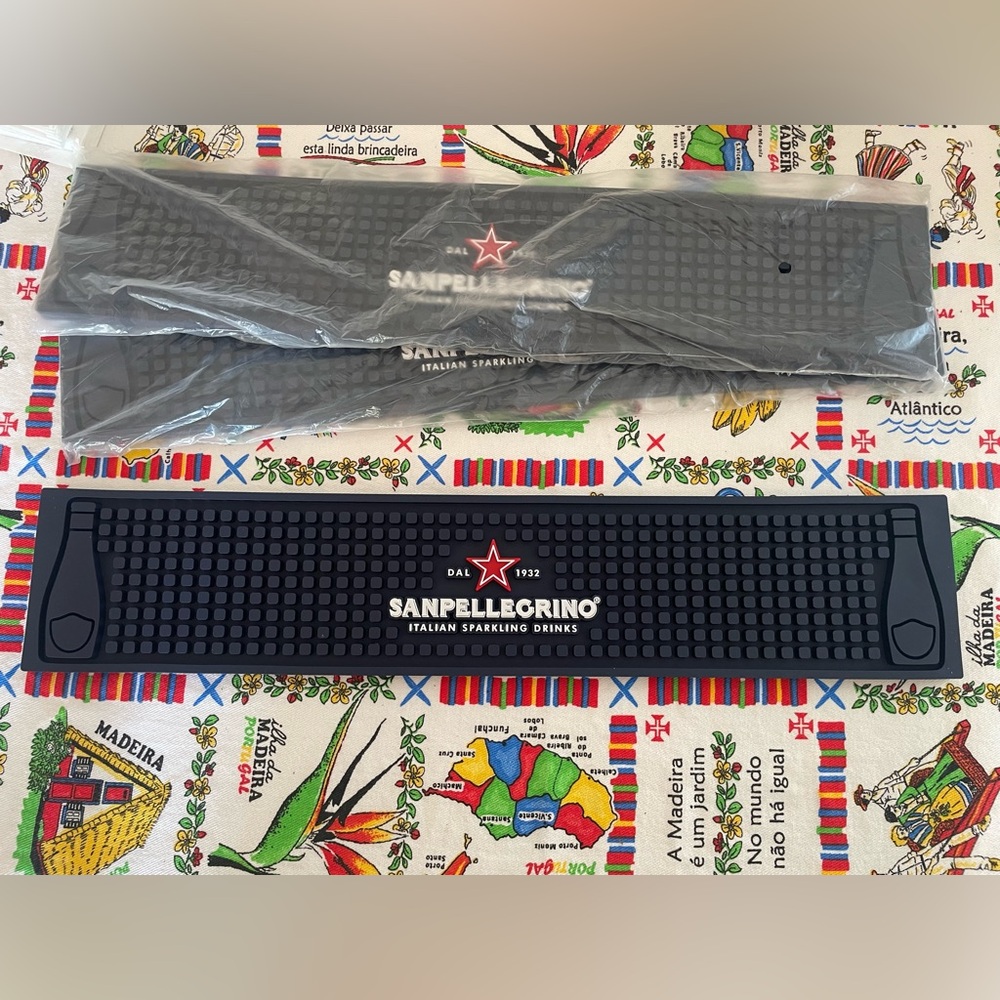San Pellegrino Blue Bar Mat